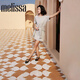 Melissa梅丽莎2025新品女士时尚蝴蝶结珍珠芭蕾浅口果冻单鞋35971 黑色 38
