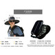 Youjiya Solar Fan Hat Summer Outdoor Mountaineering Fishing Sun Protection Fisherman Hat Adult Sunshade Big Hat Upgraded Double Fan Style Unisex