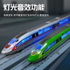 Kawei Control remoto Rail de alta velocidad Fuxing Modelo de aleación de ferrocarril Infantil Tren de ferrocarril para el tren de juguete El modelo de control remoto de tren de alta velocidad