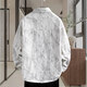 Yi Series Boys Early Spring Mabinet Pink Denim Jacket Men's Personal's Ripped Teenagers 2025 printemps Nouveau 16823 Pink M (adapté au poids 75 Jin [Jin est égal à 0,5 kg] -9b