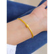 QUAMER Vietnamese sand gold small waist ancient bracelet for women plated imitation color thin circle light luxury niche bracelet jewelry small waist bracelet