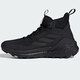 阿迪达斯 （adidas）男鞋秋冬新款FREE HIKER 2.0户外防水透湿透汽运动鞋登山徒步鞋 IH3524/黑色/灰 45