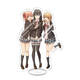 Meine Jugend -Liebesgeschichte ist in der Tat ein Problem Yukinoshita Yukino Binärer Acrylstudent Stand Card Ornament Mein Jugendgeschichte Stil 677