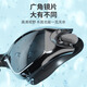 You swimming goggles swimming cap HD anti-fog waterproof earplug nose clip glasses swimming goggles five-piece set Z6615 electroplated black flat light