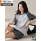 Modal High-End Pyjamas für Frauen im Sommer Pure Cotton Shorts Shorts All-Cotton Casual Thin Style für Outdoor Wear Home Clothing Set Z9859 2xl [Empfohlen 140-160jin [Jin gleich 0,5 kg] Verschleiß]
