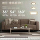 Pupan 2025 Nouveau magasin haoyue wcx11969 salon chambre plafond lumière super brillant moderne simple haoyue 110070 haoyue 1100 * 700mm-160w-blanc + noir