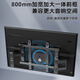 Guzhiku TV hanger TV ultra-thin telescopic hanger 3.5cm embedded niche rotating wall hanging wall shelf avoid socket subwoofer adapted to Hisense TCL Thunderbird Peng 7 Crane 6 [DY694] 65-80-inch ultra-thin hanger-in/outer fold