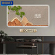 Yingke Song Restaurant Decoration Painting LED Electronic Wall Clock 2025 New Lighting Digital Electronic Watch Wall Clock DQ3892 80*40cm Single Apartment Selection x Changa