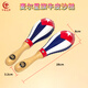 
Millennium Voice German professional percussion sand hammer accompaniment sand hammer rhythm sand hammer professional sand ball band accompaniment domestic wooden handle big sand hammer pair