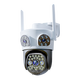 Oaks HD outdoor camera waterproof mobile phone remote wireless wifi monitor 360 degree no dead angle gauge rotation no dead angle 4g ​​network panoramic voice dialogue outdoor