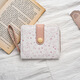 Ershan ji japanische süße Münzbrieftasche Kätzchen Cartoon Neue koreanische Version Klapperschnalle Handanpassungskartentasche für Frauen, Katze Kurzwallet [Pink]
