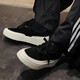 阿迪达斯 （adidas）LABCOURT舒适增高低帮鞋滑ID官方旗舰正品 ID6227黑白两副鞋带 _ 43