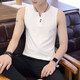 Aoxuanjue Vest Men's Summer New Style Men's Men's Randeveless Vest Casual Madeny V-образная толстовка T Top Black XL Mens предлагает 115-130JIN [Джин равняется 0,5 кг]