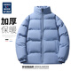 
GENIOLAMODE Semir Group Cotton Clothing Men's Solid Color Versatile Collar Coat Coat Casual Men's and Women's Bread Clothing