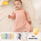 Aengbay Angbemodale Pajamas Pajamas Summer Home Ropa para bebés Pajamas Pajamas Ropa recién nacida Verde 73 cm