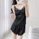 
MONTAGUT Summer New Ice and Snow Silk Sling Shorts Set Women's Korean Style Imitation Silk Sexy Chest Pad Fashion Two-Piece Set 9226# White One Size m