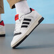 ADIDAS ADIDAS SAPOS Men's Summer New Neo Fashion Low Top Ligera, sin aliento, zapatos informales, zapatos deportivos blancos/negros/rojo KK1283 40