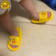 G.DUCKKIDS baby slippers for children aged 1 to 3 years old, summer baby sandals, non-slip bathing, one and a half years old, 2 years old, boys and girls, yellow, fun yellow duck - measure baby feet long purchase 14.5 inner length c, foot length 12.5-14c wear