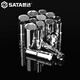 
SATA (SATA) 3/8 Zhongfei Extended Sleeve Head Set Quick-off Ratchet Wrench Single 10 Hexagon Auto Repair Tool Zhongfei Extended 8mm/12401