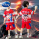 Disney Children's Boys Summer Nezha Vêtements garçons Vêtements d'été beaux été 2025 Nouveau astronaute à la mode Ultraman-Gray-1047. 90 suggestions 80-90cn toute taille