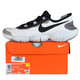 耐克（NIKE）男款跑步鞋夏季FERR5.0赤足轻质缓震舒适透气训练运动鞋 AQ1289-004 38.5