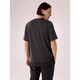 Archaeopteryx (Arc'teryx) Correo directo Cormac Men's Cormac Round Sun Protección Sol Sipada rápida Camiseta de manga larga/manga corta Bájaro negro Black X9719 XL