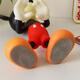 Leixin Damichi Tendy Toys Mickey Decorations Cabinet Wine TV Cabinet Entrance Cartoon Decoration Office Doll Toys Toys Breaker Mickey-Green + Orange