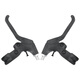 Permanent children's bicycle brake student mountain bike brake handbrake pair of bicycle brake accessories white