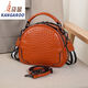 Kangaroo 2025 NUEVO BOLSO DE MUJER MUJERES VERSÁTICO Versátil de gran capacidad Crossbody Bag Crocodile Patrón de cáscara Bolsa Red Red