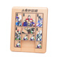 Niedliche Heimatmagnetische digitale Huarong -Straßenspielzeug Kinder drei Länder Game Intelligence Clearance Problemlösung Schieber Rätsel XSR Digitale Huarong Road Magnetic 10. Level Farbe