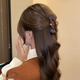 Amber small size grabber female high-end half-tied hairpin for the back of the head 2025 new style side bangs clip headwear Kazu cloud grabber 5cm 1 piece