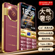 金立（Gionee）G520 4G全网通老人手机 超长待机2.8英寸大屏大字大声大按键老年机 学生备用功能机双卡双待 红色	