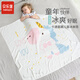 Beilebao children's blanket student summer cooling quilt baby air-conditioning blanket baby blanket kindergarten nap blanket small quilt thin little unicorn-105*105cm A type cooling blanket
