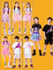 
Juel men's dopamine fashion suits, runway fashion model, personalized children's jazz dance costume, sequin performance costume set (top 3524 + vest + skirt, 150 size (suggested 60-70 Jin [Jin equals 0.5 kg])