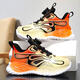 
Hot-blooded Jordan National Trend Co-branded Nezha Shoes Boys Sports Sandals New Summer Hollow Breathable Single Mesh Shoes l9758 Black Orange Main Picture Model 33