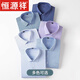 Hengyuanxiang Feste Farbe Baumwolle langärmeliges Hemd Herren Frühling und Herbst Dünne Business Casual Feste Farben kostenlos bügeln und spiegelloses weißes Hemd Dad Anzug 6629 [Blau versteckt] Langarme [mit Taschen] 38 [Vorgeschlagen 100-120 Jin [Jin gleich 0,5 kg]]