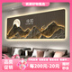 Common geschriebene digitale Display-Bildschirm Wohnzimmer-Sofa Hintergrund Wanddekoration Malerei Leuchte Luxus LED Digitale elektronische Uhr High-End-Sense-Atmosphäre Lampe Hanging Malerei T11981 [Plug-in Fernbedienungsmodell] + LED-Licht (Zahlenanzeige) 90*3