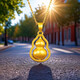 OAH9999 gold gourd pendant for men and women 2025 new pure gold Fulu necklace pendant for girlfriend plated Lao Fengxiang same style gourd pendant Lao Fengxiang same style 1.11g