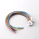 Zejie PH2.0 electronic wire connecting wire terminal wire 2P3P4P5P6P male and female head air docking wire 3P female head single head 20cm (5 pieces)