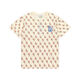 MLB trendy brand NY couples diamond presbyopia full print T-shirt casual short-sleeved same style 24 summer half-sleeved DT-9923 khaki L recommended 130-150Jin [Jin equals 0.5 kg]
