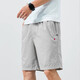 Jeans Tommy Tommy American Summer Pure Cotton Pure Shorts de cinco puntos Casco Versátiles Pantalones de playa sueltos Pantalones de hombres Trendy Business 9224 Blue oscuro de alta gama Casual anti-cochilas XL