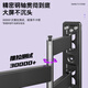 Guzhiku TV hanger TV ultra-thin telescopic hanger 3.5cm embedded niche rotating wall hanging wall shelf avoid socket subwoofer adapted to Hisense TCL Thunderbird Peng 7 Crane 6 [DY694] 65-80-inch ultra-thin hanger-in/outer fold