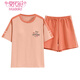 Modal Pyjamas für Frauen in Sommer-Pure-Baumwoll-Shorts für Shorts Sweet Thin Cotton Casual Student Home Clothing Set können außerhalb von Z9858 m empfohlen werden 80-100jin [Jin entspricht 0,5 kg]