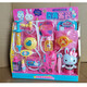 Set de refrigerador Mini Cartero de compras de cocina Herramientas médicas Herramientas para niñas Regalo de juguete Mini Toast yy17081
