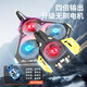L'étudiant à écran LCD autonome Aircraft Aircraft Aircraft Children Fighter Aerial Boy Toy Foam Glider Drone Pink Storm + Retour en un clic + Position de flux optique + cascades spéciales 3 batteries + essai gratuit [JD Express Boîte-cadeau]