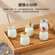 Zhechu allemand Smart Yogurt Machine Maison de maison petite entièrement automatique Verre Inner Température constante Riz Time Rice Natto autonome + 20 petites phages de poudre