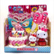 Yiyan Pink Rabbit Playing House Series de juguetes Princess Refrigerator de cocina Cash Registro Registro de niña Yiyan 17081 Tostadas
