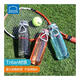 Sperre Schloss (Sperre/Verriegelung) Schloss Plastik Plastik Sportwasser Cup Sommer Tragbares geeigneter Becher Fitness Tritan -Studenten ABF684 Orange 500 ml