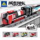 Kaizhi Nouveau produit 98264 # 1-4 City Train 4-in-1 Assemblée pour enfants Bâtiment de construction Building Model Boy Boy Puzz