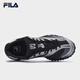 
FILA [Yi Yang Qianxi's same style] Men's shoes, German training shoes, sports shoes, 2025 summer new jump shoes casual shoes, black/gray silver-BG 41